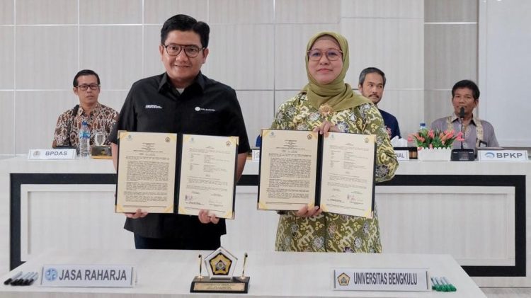 Jasa Raharja dan Universitas Bengkulu Kolaborasi Kampanyekan Keselamatan Berlalu Lintas Kepada Generasi Milenial