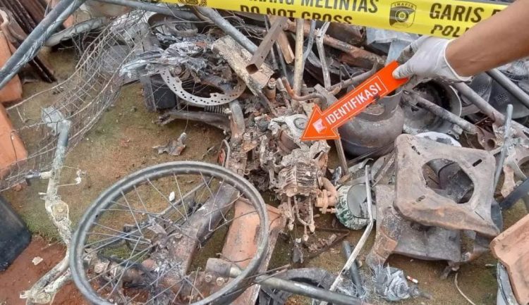 Ini Pemicu Kebakaran Yang Hanguskan Rumah warga di Margosari Pringsewu