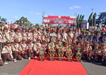 Lima Barung Kwarcab Banyumas Tergiat Dalam Pesta Siaga Binwil Banyumas