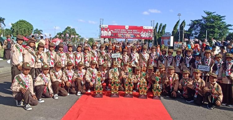 Lima Barung Kwarcab Banyumas Tergiat Dalam Pesta Siaga Binwil Banyumas