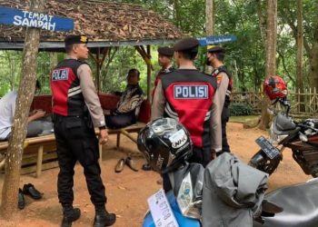 Patroli Dialogis Upaya Polres Pringsewu Jaga Kondusifitas Wilayahnya