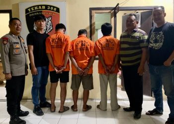 Gara Gara Judi Togel,  Anak dan Bapak ditangkap Polisi