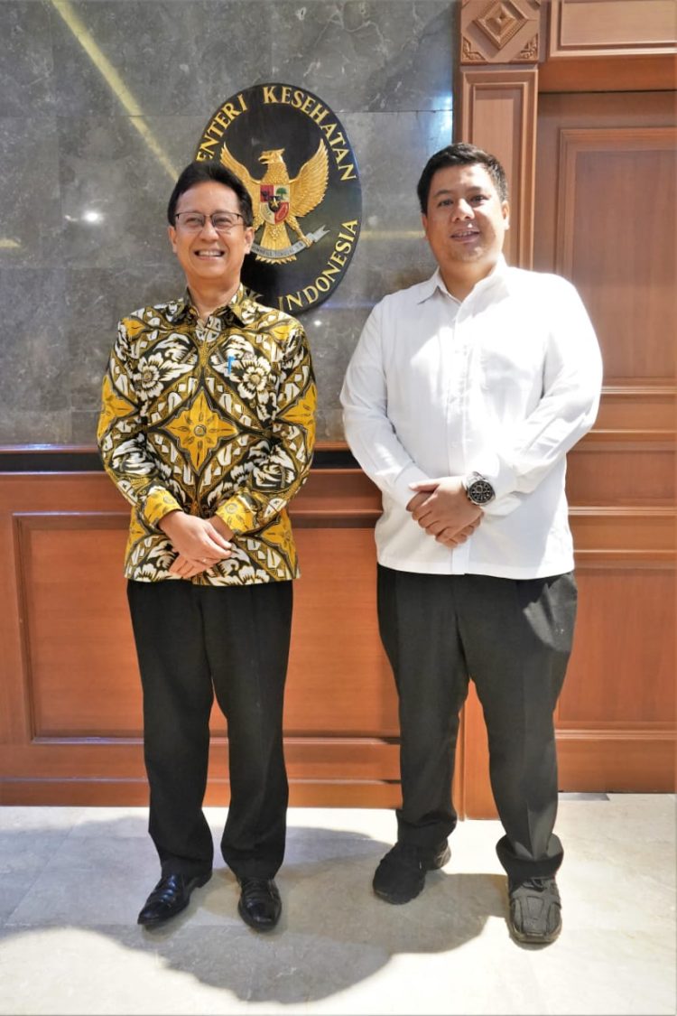 Tingkatkan Pelayanan Kesehatan Bupati Samosir Temui Menkes