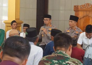 Polres Purbalingga Gelar Patroli Rohani dan Jumat Curhat di Kaligondang
