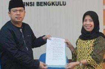 FKP DPK Provinsi Bengkulu dan TPBSI Bentuk Sususnan Kepengerusan Oleh Dinas Perpustakaan dan Kearsipan