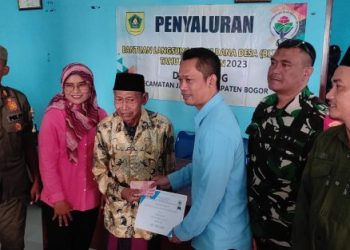 Desa Curug Menjadi Desa Pertama di Kecamatan Jasinga Yang Menyalurkan Bantuan Langsung Tunai Tahap 2 Tahun 2023