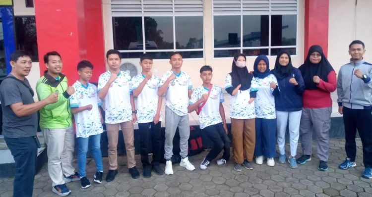 NPCI Banyumas Berangkatkan Tujuh Altet ke Peparpeda Surakarta