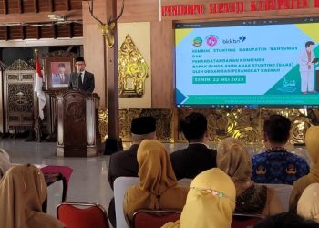 Bupati Banyumas Bersama Kepala OPD Berkomitmen Turunkan Stunting