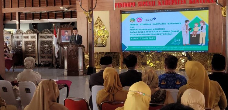 Bupati Banyumas Bersama Kepala OPD Berkomitmen Turunkan Stunting