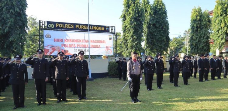 Polres Purbalingga Gelar Upacara Peringatan Hari Kebangkitan Nasional