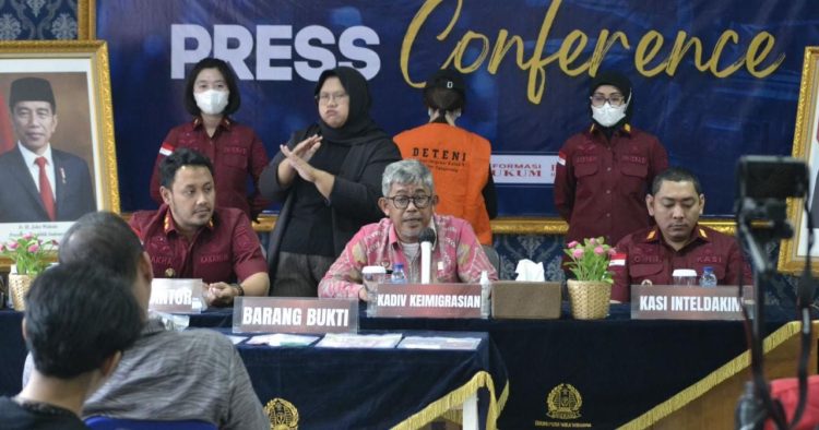 Kantor Imigrasi Kelas I Non TPI Tangerang Ungkap Satu WNA Diduga Lakukan Aktivitas Prostitusi Online