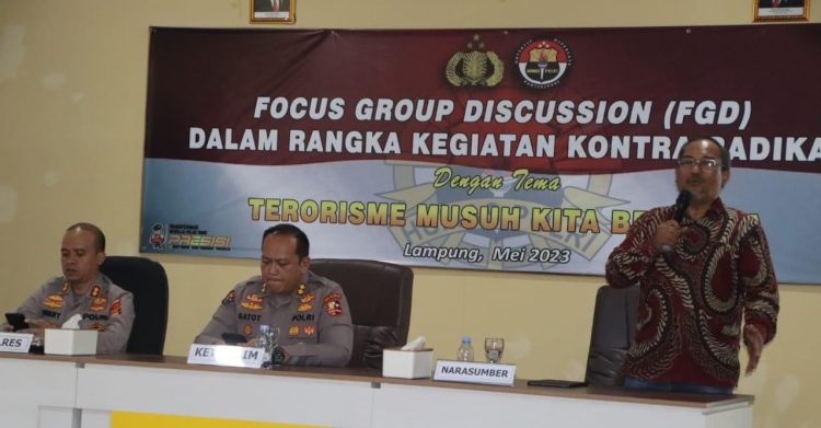 Divhumas Polri Bawa Eks Napiter Kunjungi Pringsewu, Ini Tujuannya