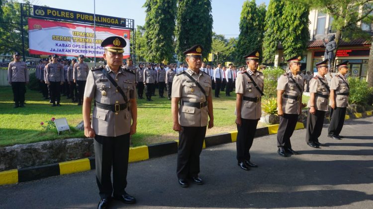Jabatan Kabag Ops dan Tiga Kapolsek Jajaran Polres Purbalingga Berganti