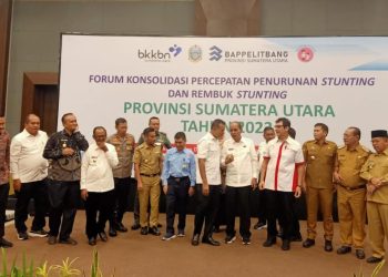 Wabup Martua Sitanggang Hadiri Forum Koordinasi PPS dan Rembuk Stunting