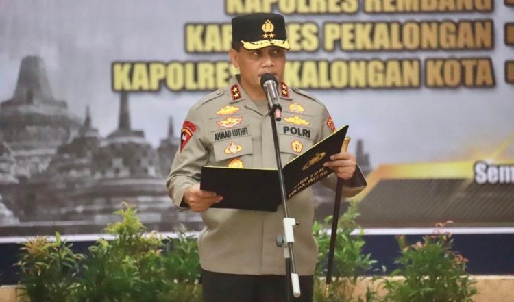 Kapolda Jateng Rotasi Sejumlah Jabatan Kapolres, Tekankan Netralitas dan Soliditas Polri Sebagai Kunci Amankan Pemilu