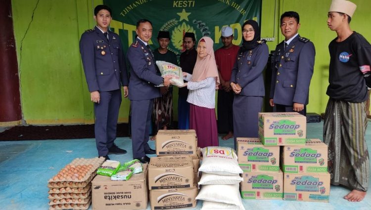 Peringati HBP Ke-59, Jajaran Rutan Kota Agung Ikuti Upacara dan Gelar Baksos