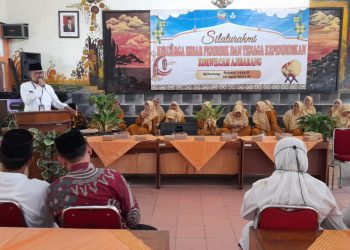 Saling Memaafkan, Guru dan Tendik Ajibarang Hadiri Ikrar Silaturahmi Idul Fitri 1444 H