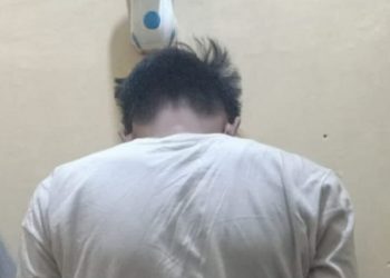 Personel Pospam Terbaya Kota Agung Tangkap Pria Wonosobo Kedapatan Bawa Sajam dan Kunci T
