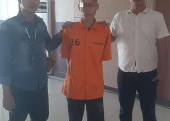 “Demi Bersenang-Senang, Buruh Tani Asal Tanggamus Curi Tiga Unit HP Di Pringsewu