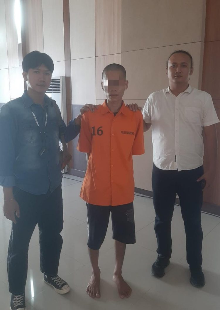 “Demi Bersenang-Senang, Buruh Tani Asal Tanggamus Curi Tiga Unit HP Di Pringsewu