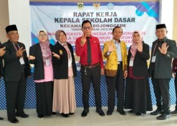 RAKER Rutin Tahunan Kepala Sekolah Dasar se- Kecamatan Bojong Gede, Untuk Mensukseskan Implementasi Kurikulum Merdeka