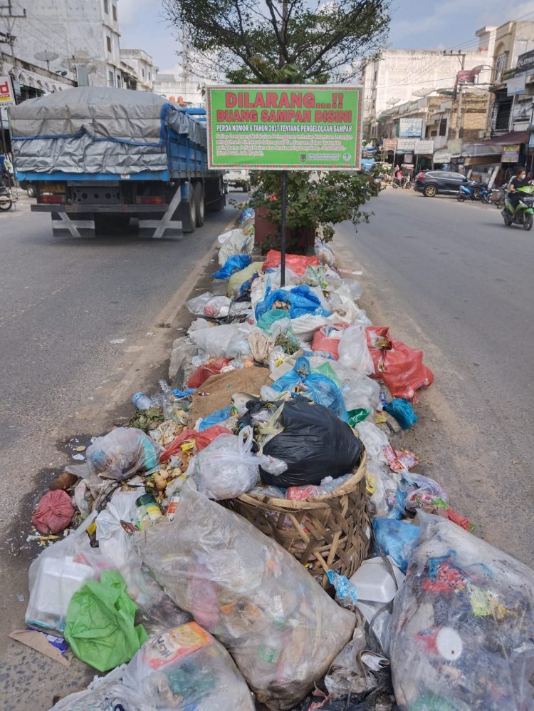 Kadis Lingkungan Hidup, Jangan Hanya Membuat Plang Larangan Sampah Di Bagan Sinembah, Fakta Sampah Masih Numpuk
