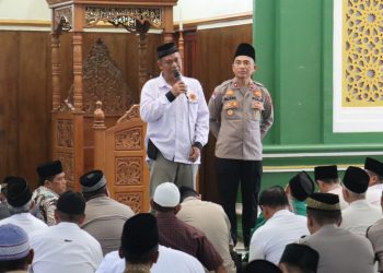 Polres Purbalingga Gelar Patroli Rohani di Masjid Baitussalam Desa Gemuruh