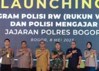 “Polres Bogor Launching Polisi RW, Yang Miliki Peran Tingkatkan Keamanan Lingkungan”