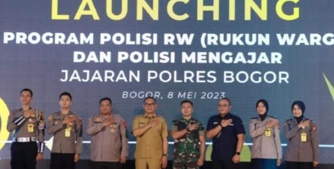 “Polres Bogor Launching Polisi RW, Yang Miliki Peran Tingkatkan Keamanan Lingkungan”