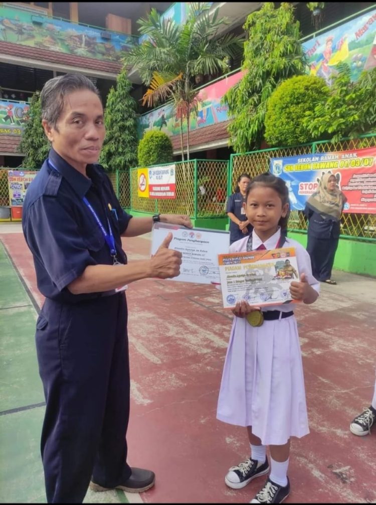 SDN Kebun Bawang 07 Pagi Jakut  Punya Prestasi Non Akademik Membanggakan