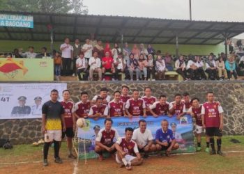 Hari Jadi Bogor ke-541 Kecamatan Jasinga Gelar Pertandingan Sepakbola