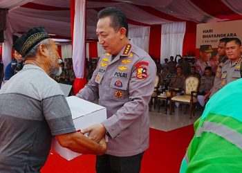 Gelar Baksos dalam Rangka Hari Bhayangkara ke-77, Kapolri Ingin Polri Selalu Bersama Masyarakat
