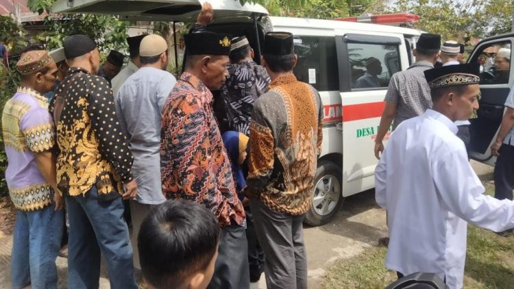 Kawan Kita, Senior Kami SPRI Rohil Lepas Jenazah Aminuddin Simatupang, Tutup Usia 64 thn