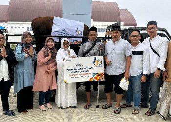 PT. TASPEN KC Purwokerto Serahkan Hewan Kurban 1 Sapi Kepada NPCI Banyumas