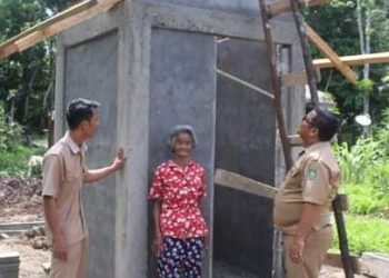 Kepala Desa Hutan Ayu Mengucapkan Terimakasih Kepada Bupati Bengkalis, Bangun MCK 10 Unit