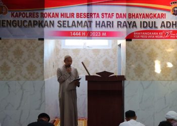 Idul Adha 1444 H 2023, Polres Rohil Sembelih 29 Hewan Qurban