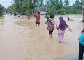 Kapolsek Semaka Jelaskan Kronologis dan Kerugian Musibah Banjir dan Longsor di Wilayah Hukumnya