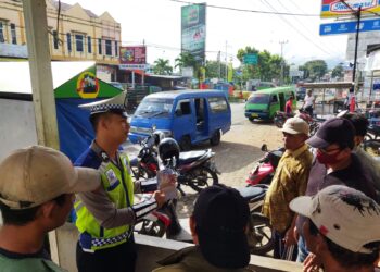 Dua Hari Operasi Patuh, Polres Pringsewu Telah Tindak 115 Pelanggar Lalu Lintas