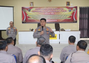 STIK Lemdiklat Polri Gelar Penelitian Konsep KUHP Baru di Polres Pringsewu