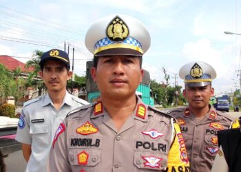Polres Pringsewu Gelar Kampanye Keselamatan Operasi Patuh di Jalan Lintas Barat Sumatera
