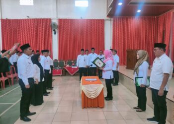 Bupati Dewi Handajani Lantik Fungsional Guru Di Tanggamus