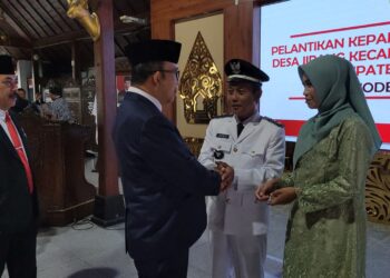 Bupati Banyumas Lantik Kades Antar Waktu Desa Jipang