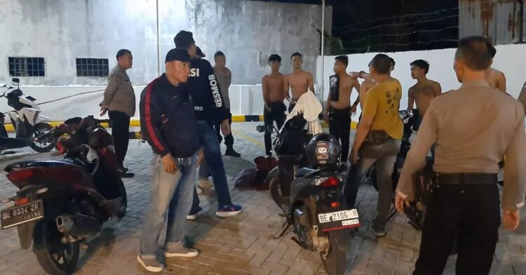 Patroli Malam, Polisi Amankan Lima Unit Kendaraan Tanpa Dokumen