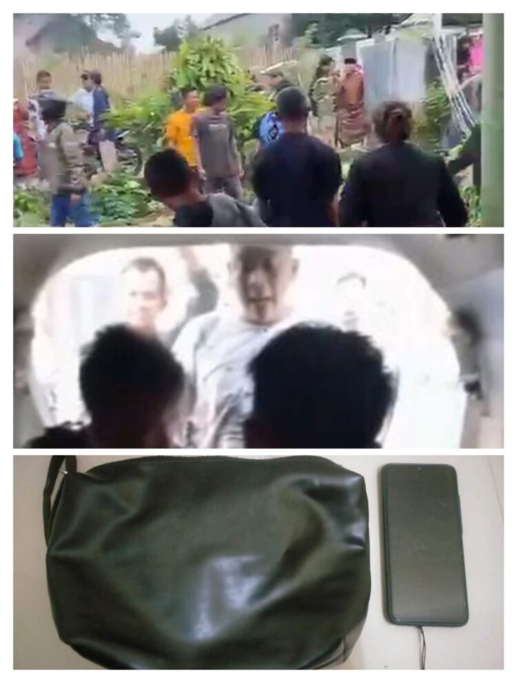 Polsek Talang Padang Bersama Warga Tangkap Dua Jambret di Jalinbar Gisting