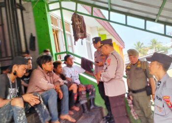 Polsek Pringsewu Sikapi Kabar Gangguan Kamtibmas Diduga Dilakukan Anak Punk