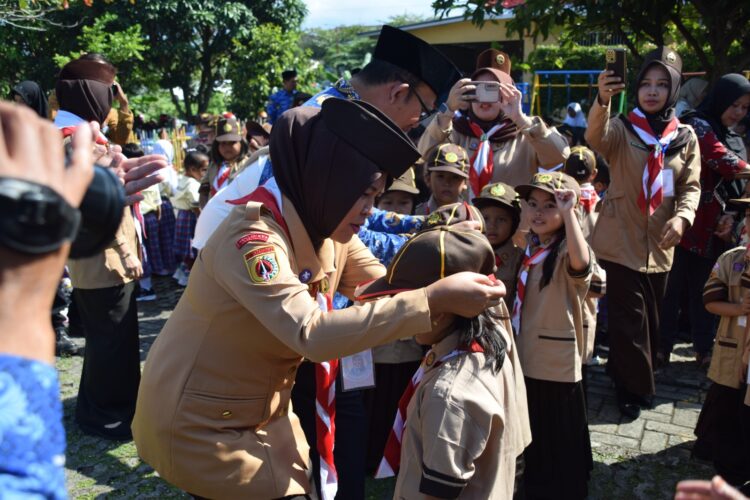 Bupati Banyumas Launching Pramuka Pra-Siaga