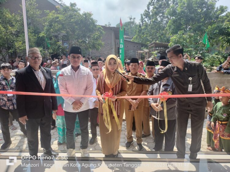 Bupati Tanggamus Menghadiri Sekaligus Meresmikan Gedung Sekretariat DPD LDII Kabupaten Tanggamus.