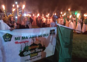 Sambut Tahun Baru Islam, Sako Ma’arif NU Kedungbanteng Gelar Perkemahan