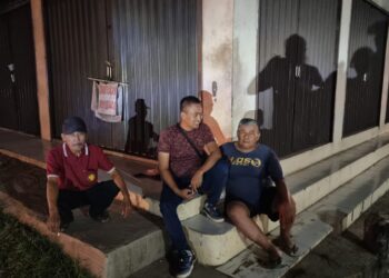 Panit Intelkam Polsek Ciasem Lakukan Giat Patroli, Sambangi Tukang Ojeg Dan Masyarakat