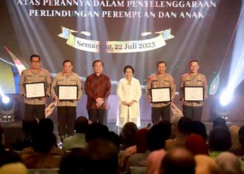 Polda Jawa Tengah Raih Penghargaan Atas Komitmen Dalam Mengawal Kasus Yang Melibatkan Anak